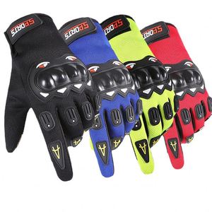Verano montar duro Shell Anti caída resistente al desgaste pantalla táctil carreras Cross Country guantes de montar al aire libre protección de los dedos - Product Image 1