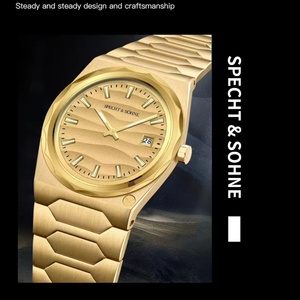 2025 New Arrivals VC222 Gold <b>Watches</b> for Men Super Slim Steel Sapphire Classic Quartz <b>Watch</b> Relogio Masculino 37MM - Product Image 4