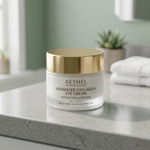 Crema de Ojos de Colágeno de Grado Superior, Libre de Crueldad Animal, con Retinol para Hombres, para Todo Tipo de Piel, Antiarrugas, Reafirmante, Elimina las Ojeras - Product Image 3