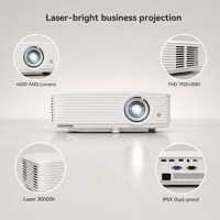 Projecteur laser PF-L300F, fonctionnement continu 24h/24 et 7j/7, IP5X anti-poussière, 4000 lumens, 1080P Full HD