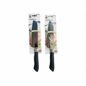 Japanese Sword Cuchillo 6.3 Inch Chef Knife Black Handle Kitchen Knife - Product Image 1