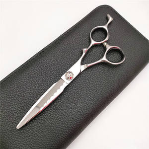 Tijeras de Adelgazamiento de Cabello LJD VG10 de 62 mm para Diestros, de Acero Inoxidable, Herramientas de Corte para Estilistas de Salón de Belleza - Product Image 2