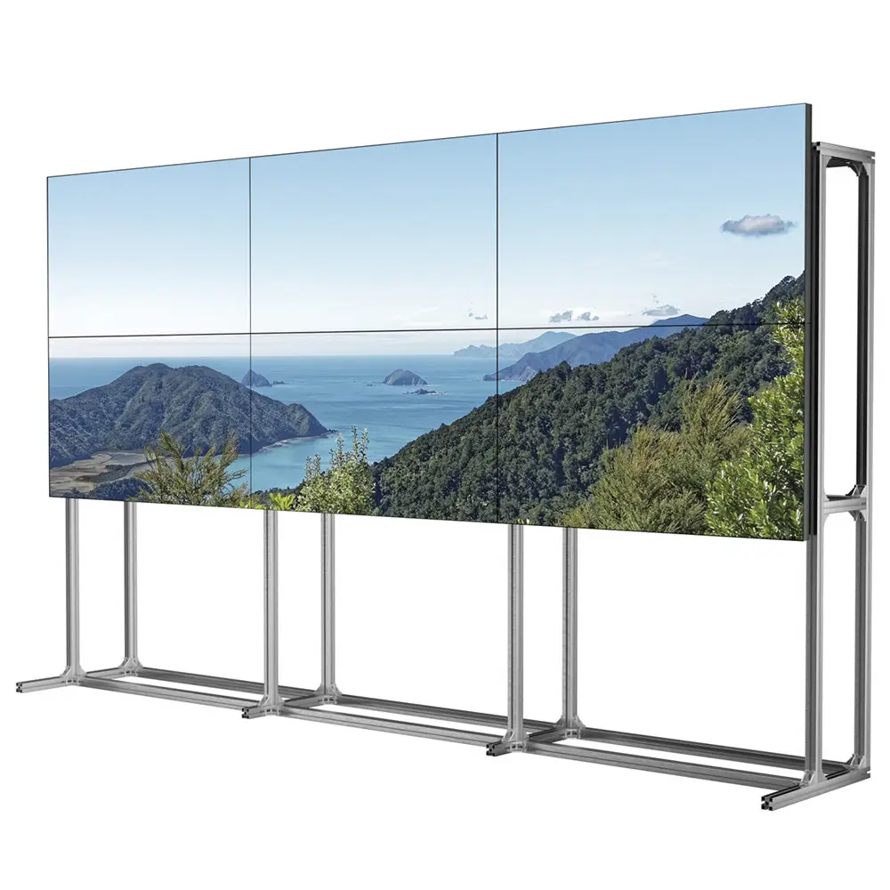 Super Deal-bisel ultradelgado para pantalla de publicidad, pantalla LCD de vídeo de pared, Samsung, 46 ", 49", 55 ", 60", FHD