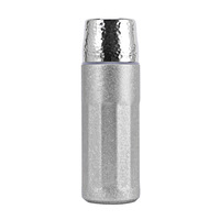 Thermos isolé sous vide en titane intérieur et acier extérieur avec séparateur de feuilles de thé ; Isolation thermique de 6 à 12 heures ; Résistant aux chutes