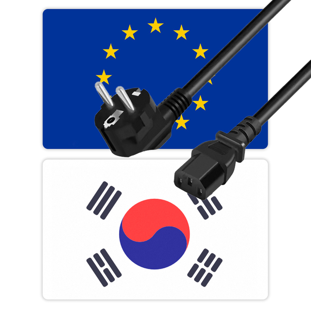 Best-Selling XUZHAO European Standard Home Appliance Power Cable CEE7/7 EU Plug C13 VDE IEC 16A IP20 Copper/PVC 250V