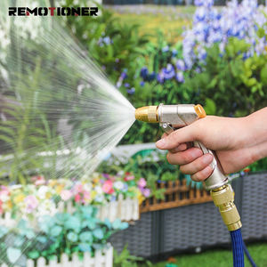 Boquilla de Agua Manual de Metal Resistente, Alta Presión, con 4 Modos de Rociado para Regar Plantas, Césped, Lavar Autos, Patio y Mascotas - Product Image 2