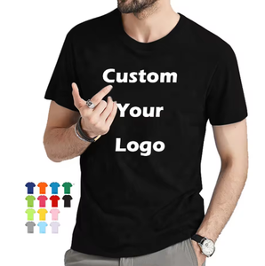 Camiseta Lisa para Hombre al por Mayor |   Camiseta de Cuello Redondo de Polialgodón |   Impresión de Pantalla y Logotipo Personalizado DTG |   Tallas Grandes Disponibles - Product Image 1