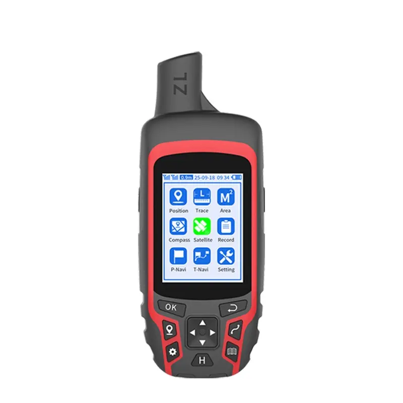 HeiPoe A6 handheld GPS Handheld toque tipo longitude e latitude posicionamento navegação dados coletor