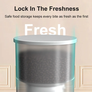 Automatische Wifi Tuya Smart <span class=keywords><strong>Pet</strong></span> Feeder Hund Katzenfutter Spender Edelstahl Double Food Bowl Haustier Produkt - Product Image 4