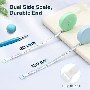 <b>Tape</b> <b>Measure</b> Set, Pocket Soft <b>Tape</b> <b>Measures</b>, 1.5 Meters 60 Inches Retractable Measuring <b>Tape</b> - Product Image 3
