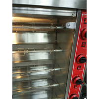 Prix Usine Rôtissoire à Poulet au Gaz Commerciale en Acier Inoxydable Six Étages Four à Rôtisserie au Gaz pour Restaurant
