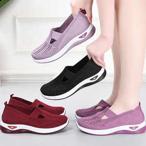 TEMU2025 Zapatos Casuales de Primavera Verano para Mujer, Nueva Tendencia de Moda para Madres de Mediana Edad y Mayores, Diseño Cómodo y Fácil de Poner - Product Image 4