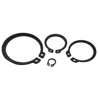 OEM Manufacturing GB 894 65Mn Spring Steel Black Finish Secure Retention Vibration Resistance External Retaining Ring