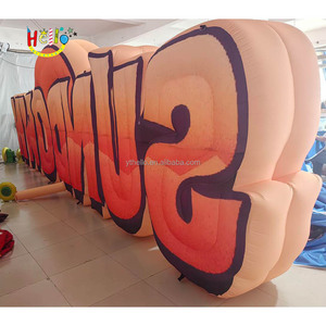 Op Maat Gemaakt Opblaasbaar Reclamelogo Product Gigantisch Opblaasbaar Briefbord - Product Image 6