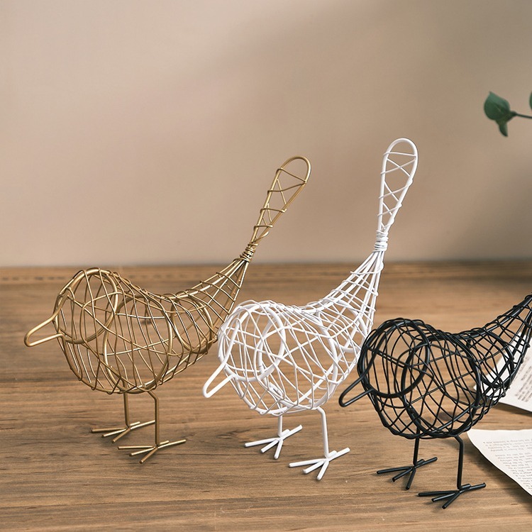 Handmade Desk Ornaments Small Bird Figurines
