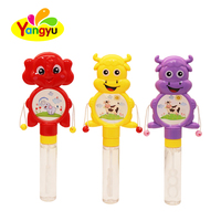 Baguettes à bulles sonores fantaisie animales de qualité supérieure, boîte de 12 pièces