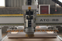 Routeur CNC 1325 JINAN M-SHINE ATC 3 axes 9 kW avec broche ATC K6090T pour le bois