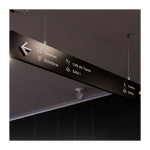 Custom Hanging Led Shopping Mall Way Finding Signage <b>Illuminated</b> Board Directional Wayfinding Signs for Hospital - Product Image 2