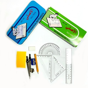 Juego de Papelería Matemática con Caja de Geometría Metálica al por Mayor, Regreso a Clases para Estudiantes - Product Image 5