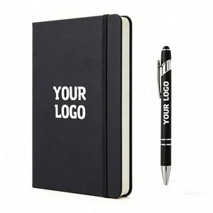 Promotion Pu Leather Journal Cheap Price <b>Lined</b> Printing Blank Hardcover <b>Notebook</b> Diary With Elastic Band - Product Image 1
