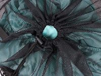 Grand sac à mailles en nylon noir avec cordon de serrage Jouets de lavage de salle de sport personnalisés pour baignade plage