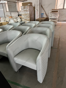 등받이 있는 네일 스파 살롱 고객용 의자 페디큐어 매니큐어 마사지 전문가 기술자 스툴 - Product Image 6