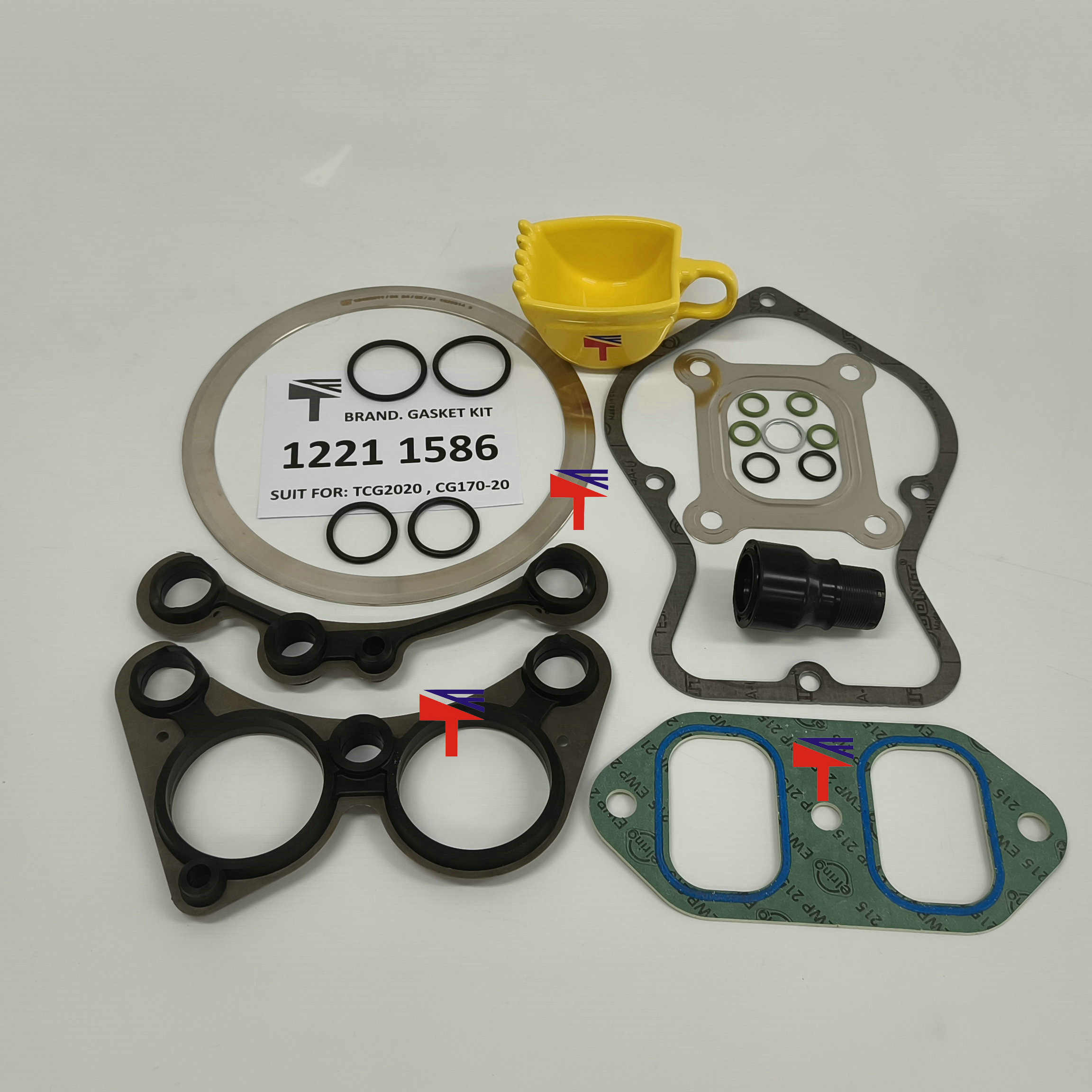 Machinery Parts CYLINDER HEAD GASKET 12452011 1245 2011 for Gas Generator Set TCG2020 CG170-20