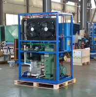Compresseur de machine à glaçons en tube de haute performance pour la marque SUS304, haute productivité, économie d'énergie, 5 tonnes/jour, usage commercial