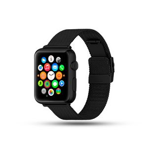 LAIHE <span class=keywords><strong>Bracelet</strong></span> de montre intelligente de luxe <span class=keywords><strong>Bracelet</strong></span> en métal maillé pour <span class=keywords><strong>Apple</strong></span> <span class=keywords><strong>Watch</strong></span> <span class=keywords><strong>Bracelet</strong></span> intelligent en acier inoxydable milanais pour <span class=keywords><strong>Apple</strong></span> <span class=keywords><strong>Watch</strong></span> - Product Image 6