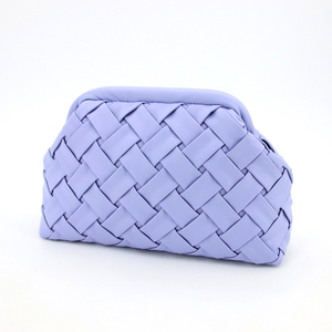 Borsa Cosmetica di Lusso Personalizzata in PU Intrecciato, <span class=keywords><strong>Pochette</strong></span> Portatile alla Moda - Product Image 3