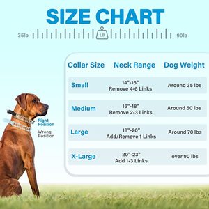 Supet Dog <strong>Prong</strong> <strong>Collar</strong>, Adjustable Dog <strong>Training</strong> <strong>Collar</strong> with Buckle for Small Medium Large Dogs - Product Image 4