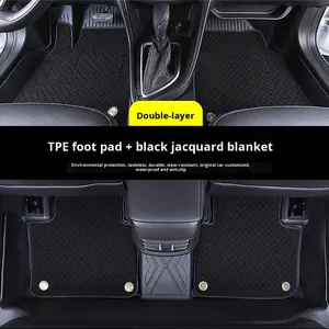 Alfombrillas para Auto, Juego Completo <span class=keywords><strong>de</strong></span> TPE, Impermeables, Antideslizantes, Ajuste Personalizado para Todos los Modelos, Accesorios Interiores Inodoros - Product Image 6