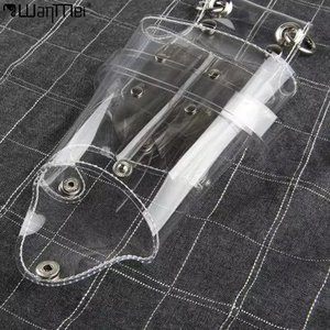 <span class=keywords><strong>Sac</strong></span> <span class=keywords><strong>à</strong></span> ciseaux de coiffeur professionnel Wanmei en PVC transparent - Product Image 1