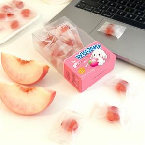 Bonbons gélifiés personnalisés saveur mangue en gros, plus de 50 % de jus, appréciés des enfants, collations quotidiennes, bonbons sucrés - Product Image 5