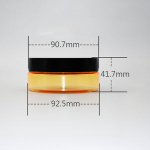 צבע מותאם אישית כתום 5oz 150 מ "ל פלסטיק כדורי מחמד, כדורי עופרת מכולות - Product Image 2