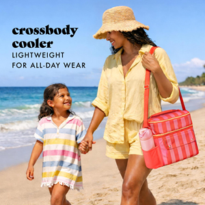 Fit Fresh Sidekick Insulated Cooler Bag Dual Compartment Leakproof Soft Sided Lunch Cooler Small Cooler Bag with Crossbody Strap - Product Image 2