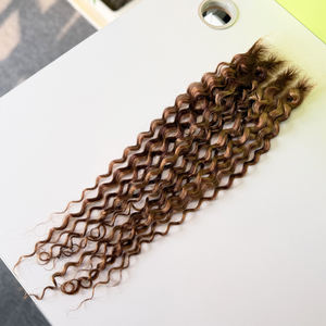 ผมแท้สีเปียโนแบบลูกฟูกลึก  พร้อมเชือกผูกผม HD Lace Frontal  ขนาด 4x4 5x5 6x6  แบบขายส่ง - Product Image 4