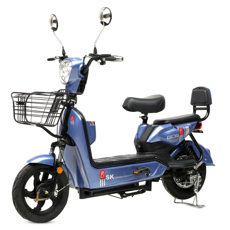 Yetişkin pil elektronik şehir e bisiklet 48v 350w elektrikli bisiklet sepeda scooter satılık