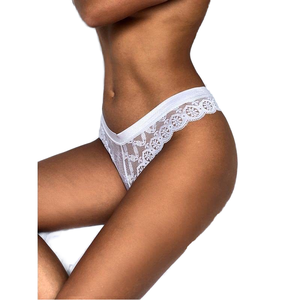 Ych Sexy Laagbouw Strik Transparante String Dames Sexy Slips String - Product Image 6