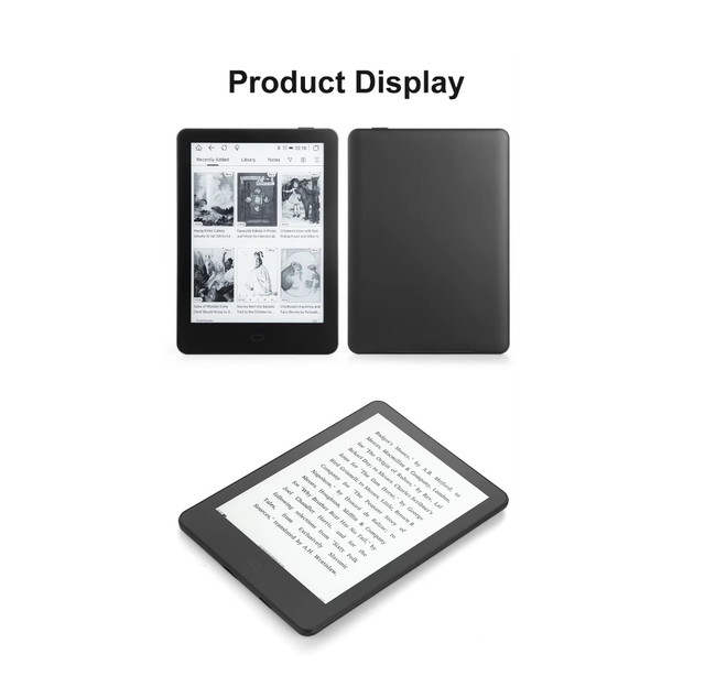 S6S 6-Inch E-book Reader Android 32GB 212 PPI E Ink Screen WIFI 5G SD Card Google Play Store English PDF TXT EPUB MOBI