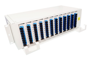 Divisor de unidad ODF de distribución de fibra de alta densidad extraíble 3U 1x96 FDN SC UPC Montado en Rack para redes de comunicación óptica - Product Image 5