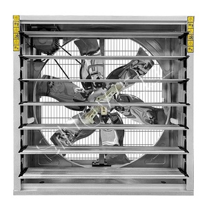 138X138X35CM Quạt Hướng Trục Gắn Tường Quạt Thông Gió Công Nghiệp Cho Nhà Kính, Nhà Gia Cầm - Product Image 3