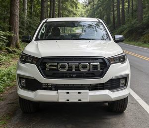 Nouveau camionnette FOTON F9 4x4 fiable, Euro 6, diesel, 162 CV, double cabine, utilitaire pour chantier - Product Image 3