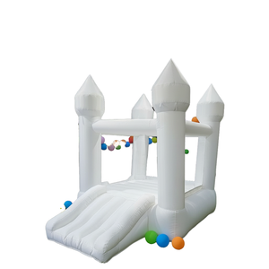 Château <span class=keywords><strong>gonflable</strong></span> miniature blanc très populaire pour la maison - Product Image 2