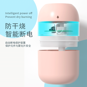<span class=keywords><strong>Humidificador</strong></span> Portátil Pequeño, <span class=keywords><strong>Recargable</strong></span> por USB, Mini <span class=keywords><strong>Humidificador</strong></span> de Vapor Frío para Dormitorio, Oficina, Auto, Escritorio, Viajes - Product Image 4