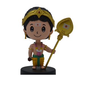 ตุ๊กตาหัวสั่น Murugan ดีไซน์น่ารักเป็นมิตรกับสิ่งแวดล้อม เหมาะสำหรับตกแต่งคอนโซลรถยนต์ สำนักงาน บ้าน หรือเป็นของขวัญวันแม่ - Product Image 1