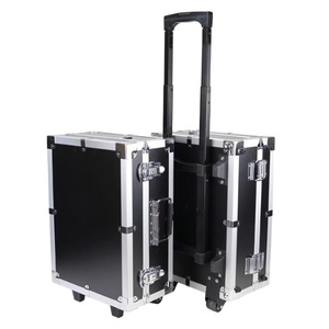 Factory-Made Aluminum <strong>Flight</strong> Case <strong>Suitcase</strong> with Wheels Durable Hard Box Tool Case Customizable OEM Support Made in China - Product Image 4