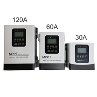 Régulateur de Charge Solaire MPPT 12V-96V en Gros 120A 60A 30A 12V 24V 48V pour Panneaux Solaires PV avec RS485 Lithium/LiFePo4 CE/FCC