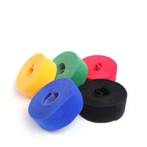 14,5mm 2m 5m 25m Mult-funktion umlauf print bunte radfahren double sided roll zurück zu zurück haken und schleife band - Product Image 3