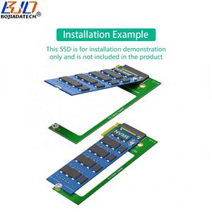 新2230 2280 NGFF <span class=keywords><strong>M</strong></span>.2 <span class=keywords><strong>M</strong></span>-Key-<span class=keywords><strong>M</strong></span> PCI-E 4.0 NVME固态硬盘适配器卡，用于MSI Claw7 Claw8转换 - Product Image 4